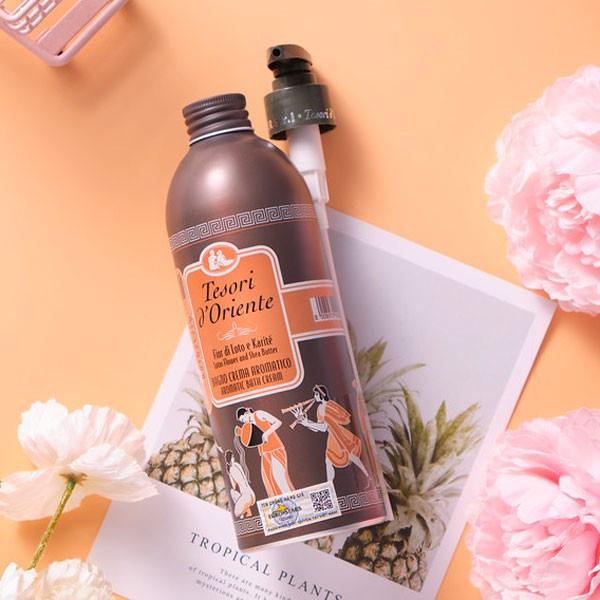 Sữa Tắm Dưỡng Da Hương Nước Hoa Tesori D'Oriente Italia Chai 500ml