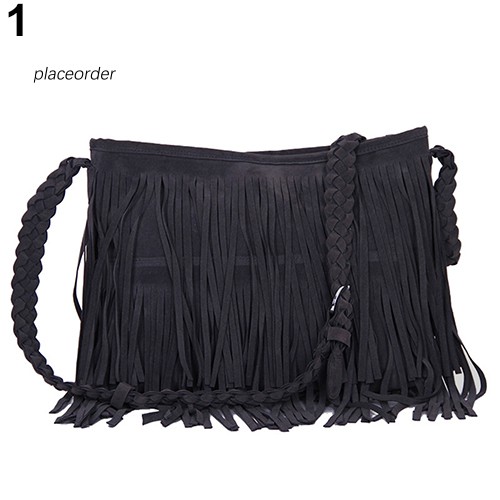 Túi xách tua rua đeo chéo thời trang dành cho nữ