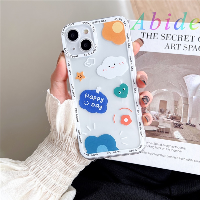 Ốp Điện Thoại Mềm Họa Tiết Hoạt Hình Phong Cách Hàn Quốc Cho iphone 13 / 12pro / 11 / xs / XR / 8Plus