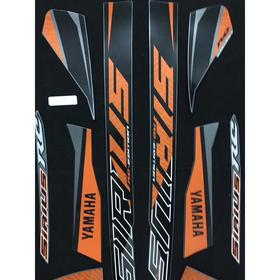 (MỚI VỀ) Bộ sưu tập tem 3 lớp cao cấp xe SIRIUS RC đời 2020, 2021, tem như zin theo xe