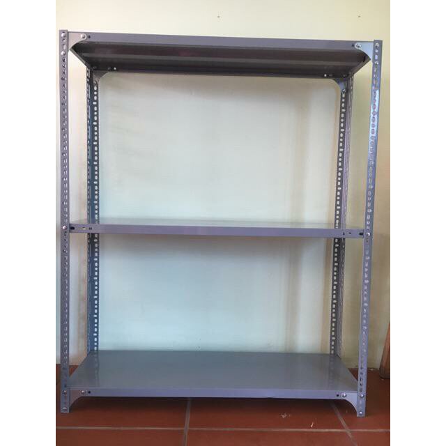 Kệ sắt v lỗ đa năng 3 tầng: Dài 1m Rộng 30 cao 1m
