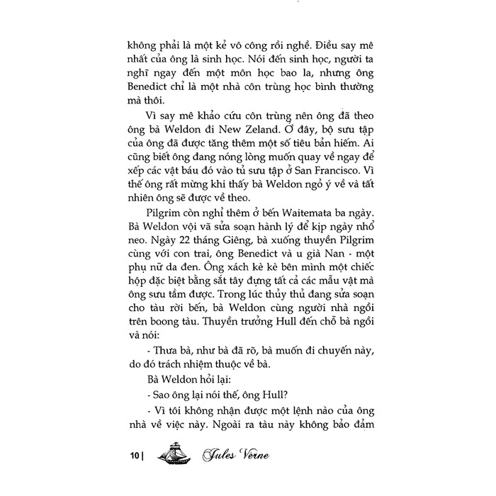 Tiểu thuyết - Thuyền trưởng tuổi 15 - Tác giả Jules Verne - Huy Hoàng