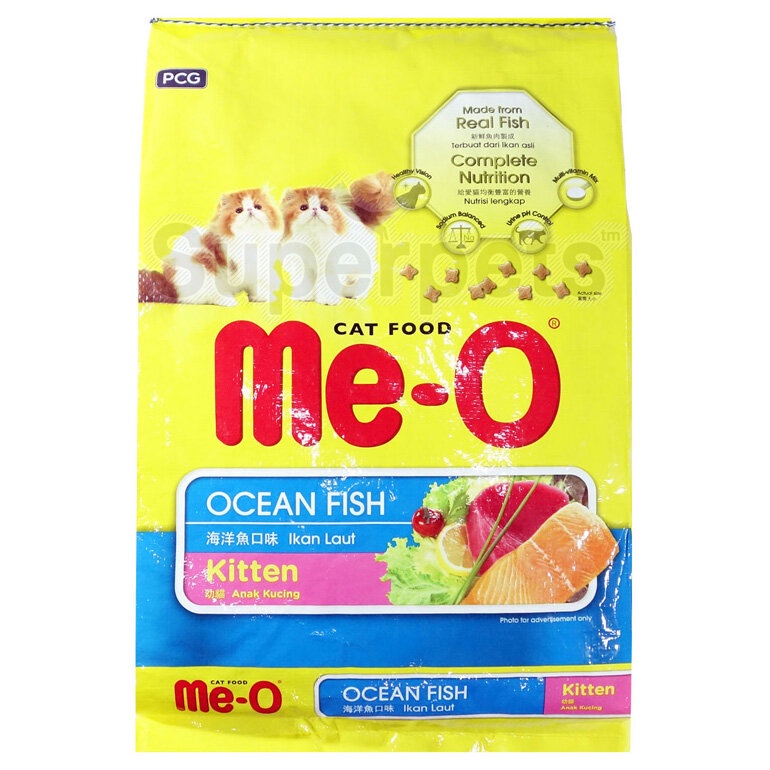 Thức ăn cho mèo con me-o kitten 400g vị cá biển