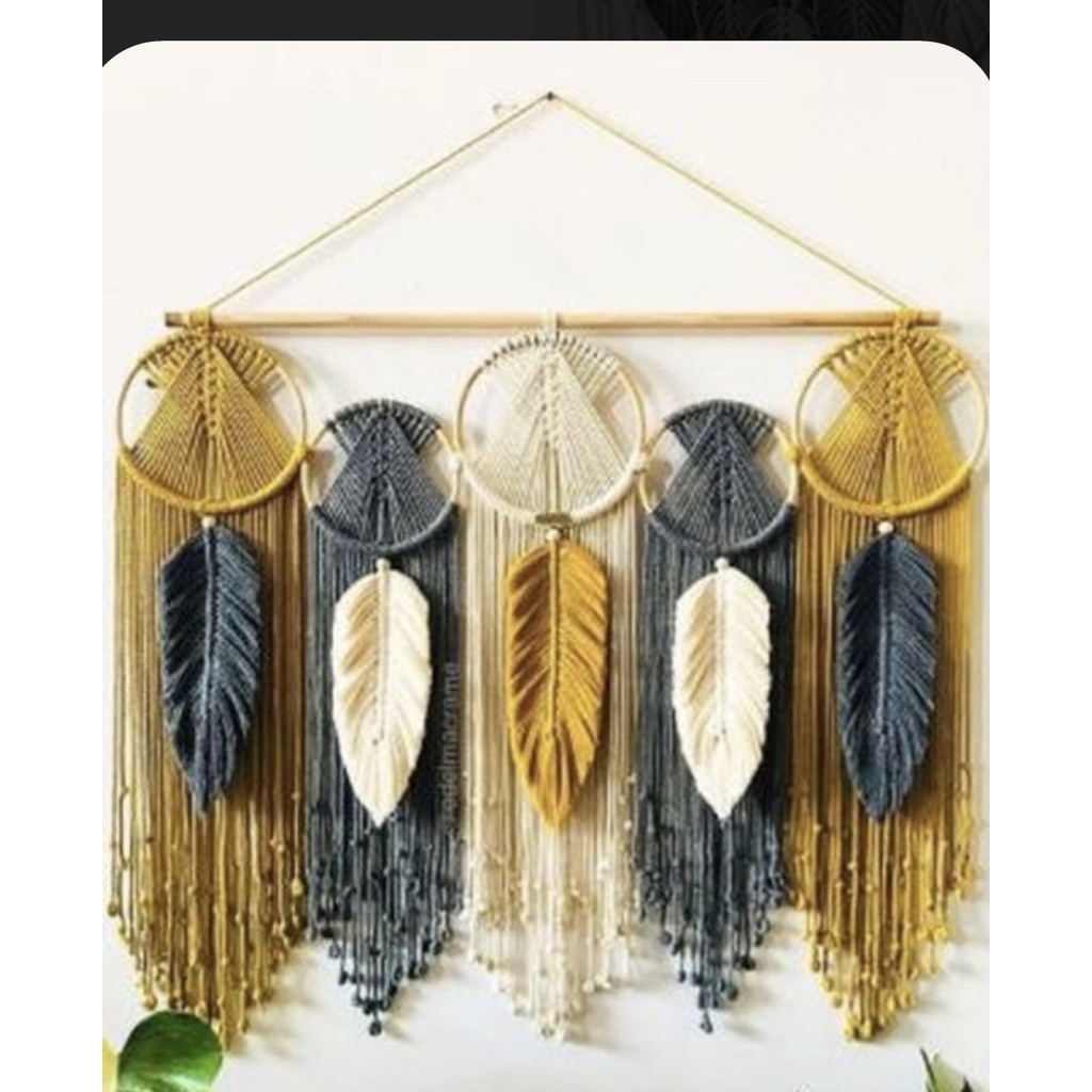 Mành treo Macrame boho