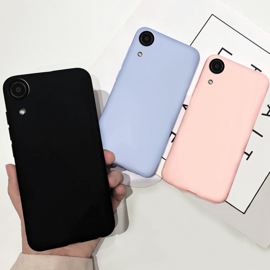 Ốp điện thoại silicone lỏng mềm chính gốc cho Samsung Galaxy A03 Core SM-A032F A03 Core A032F 6.5 inch