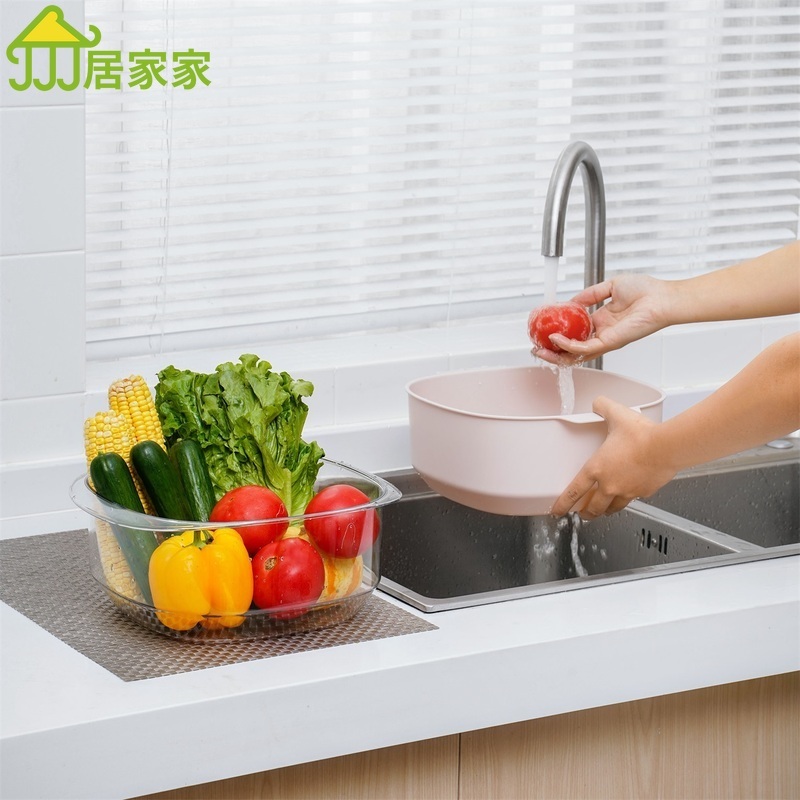 Rổ Rửa Rau Củ Quả Hai Lớp Tiện Lợi