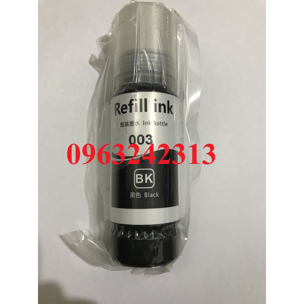 MÀU ĐEN -Mực Refill Epson L3110/ L3150/L1110/L4150