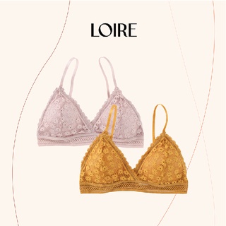 Combo 2 Áo Lót Ren Hoa Cúc Mỏng Êm Mịn Loire BR29