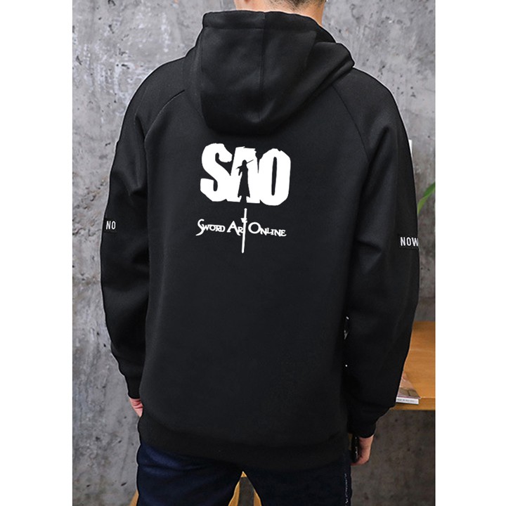 Combo Áo khoác S A O nam có mũ và găng tay ( M - L - XL - XXL) siêu chất