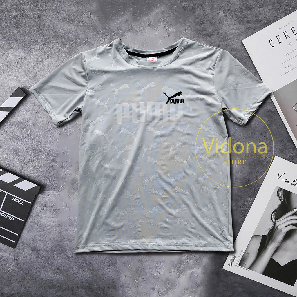 ÁO THỂ THAO NAM, CỔ TRÒN, TRƠN, CHẤT LIỆU COTTON THẤM HÚT MỒ HÔI | BigBuy360 - bigbuy360.vn