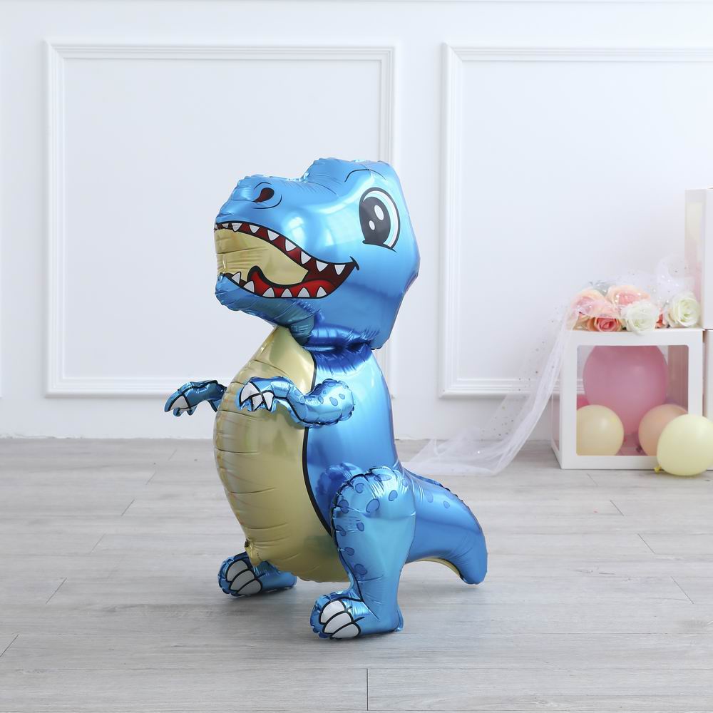 Bộ 18 Bóng Bay Hình Khủng Long 4D 32 Inch Cho Trẻ Em