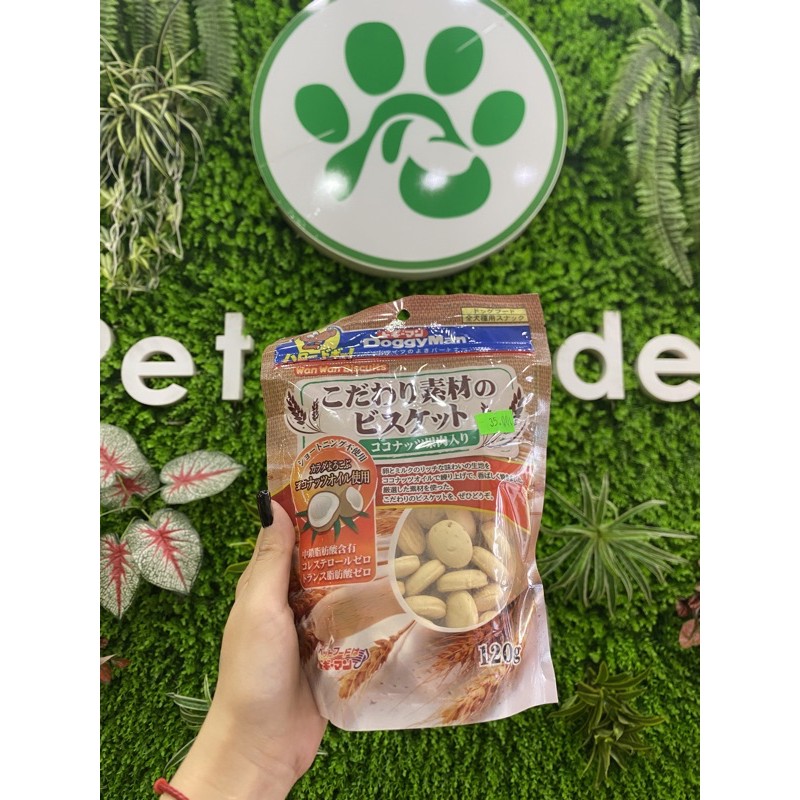 DOGGYMAN BÁNH QUY HƯƠNG DỪA CHO CÚN