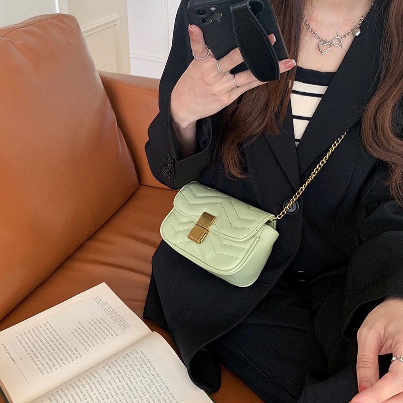 Túi đeo dưới cánh tay Hình Vuông Cỡ Nhỏ Thiết Kế Mới Thời Trang Cho Nữ