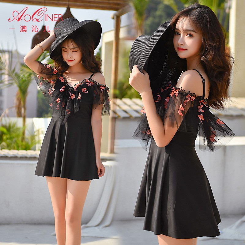 Áo tắm nữ dạng váy che bụng có quần 140520 (Hàng oder chuẩn hình 100%) | BigBuy360 - bigbuy360.vn