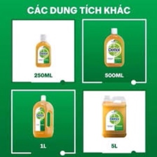 Dung dịch sát khuẩn Dettol 1L.