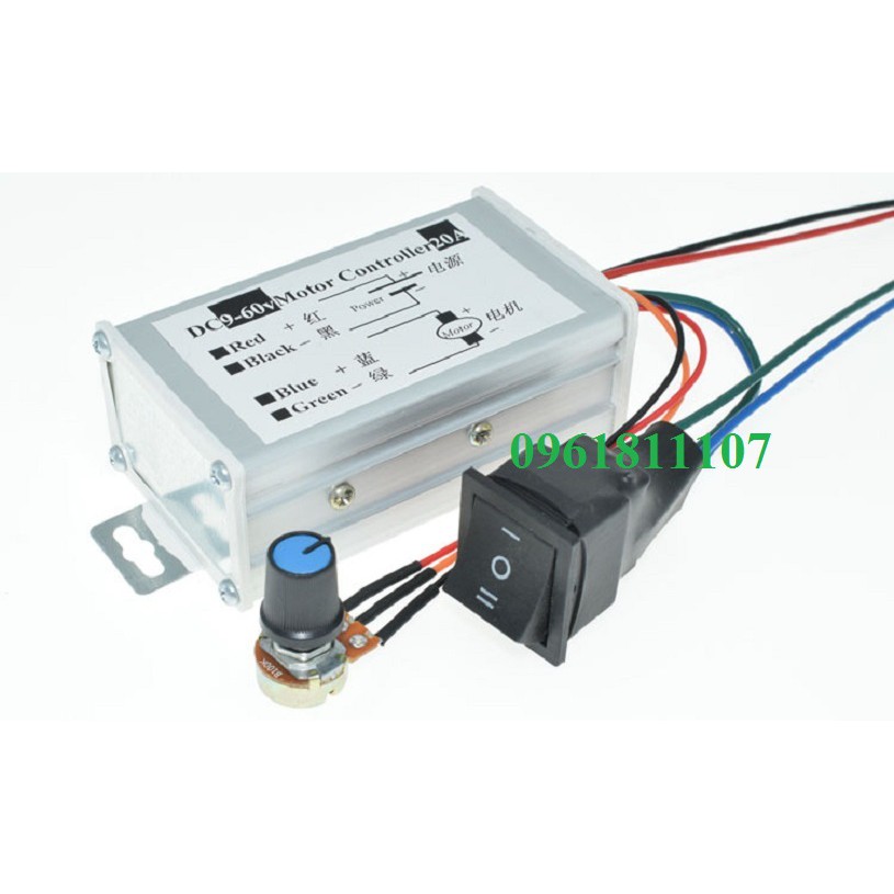 Bộ điều tốc motor 775 550 9 - 60V 10A