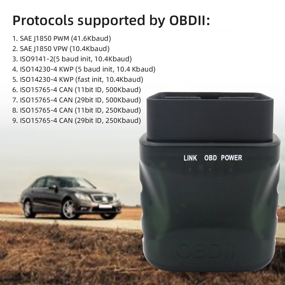 Máy quét mã chẩn đoán lỗi SEAMETAL V015/ V309/ V017/ V311 OBDII xóa mã lỗi mới thích hợp cho Android/ iOS/ Windows