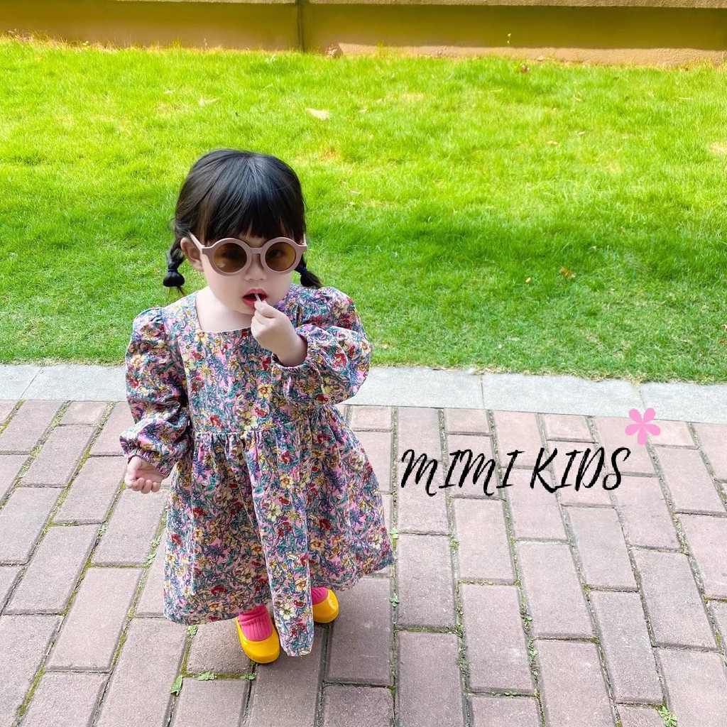 Kính râm gọng tròn chống UV cho bé (1-6y) Mimi Kids K01