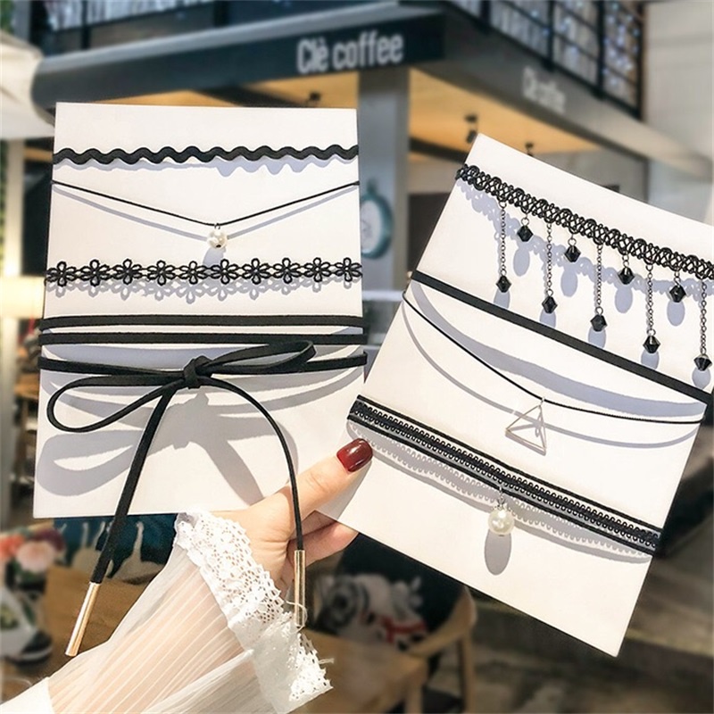 Set 15 vòng cổ choker thời trang cá tính cho nữ