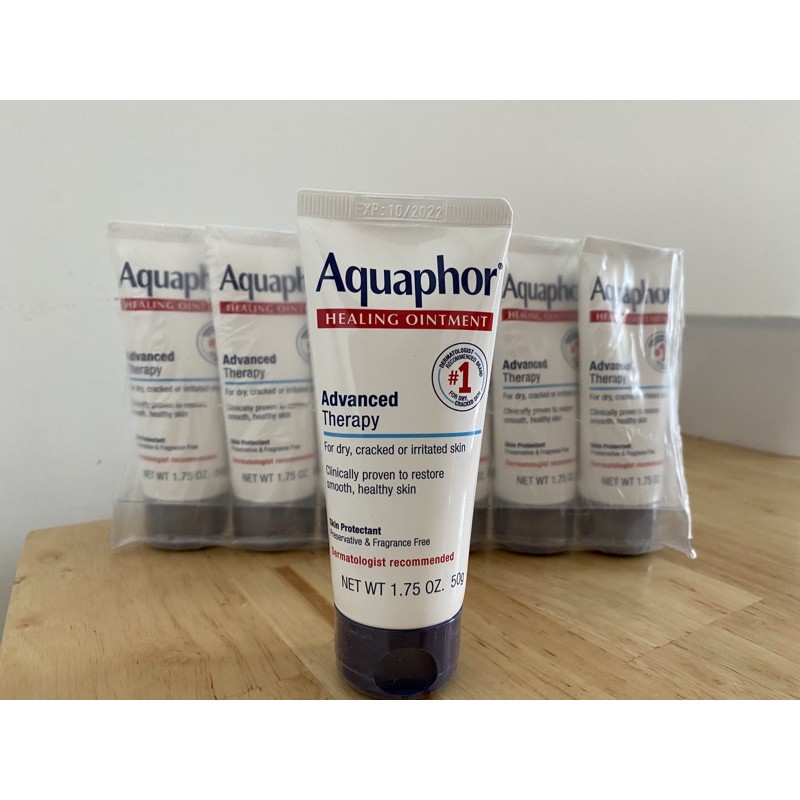 Aquaphor Kem Dưỡng Ẩm  Da Khô, Nứt Nẻ Aquaphor Healing Ointment Advanced Therapy 10g, 50g, 396gg