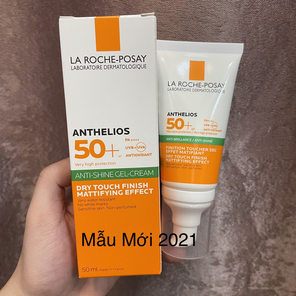 Kem Chống Nắng LA ROCHE POSAY Anthelios XL Dry Touch Gel-Cream SPF 50+ Cho Da Dầu