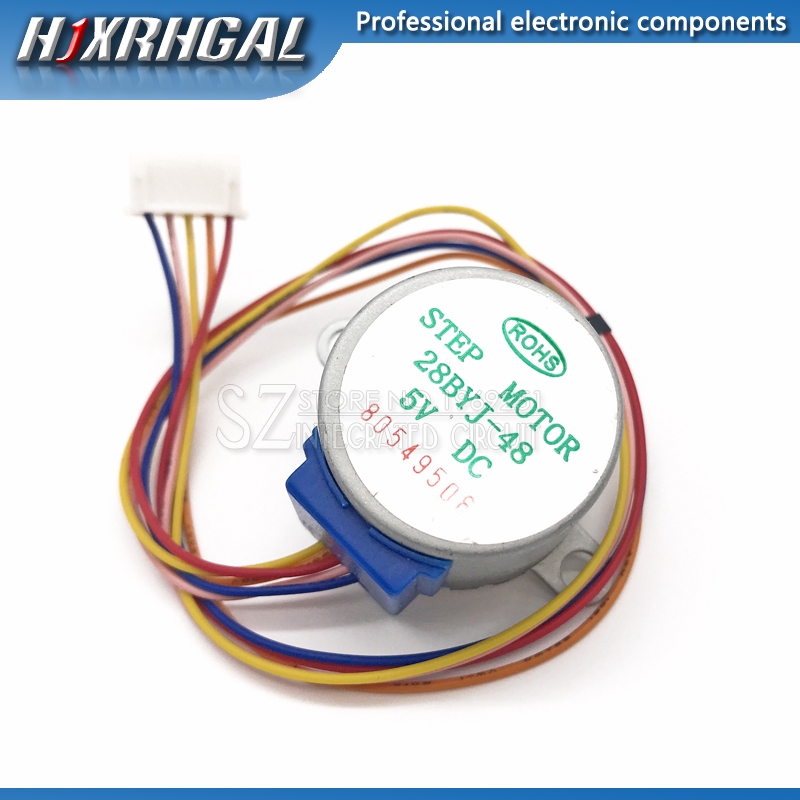 Động Cơ Bước 4 Pha 5v + Bo Mạch Điều Khiển Uln2003 Cho Arduino