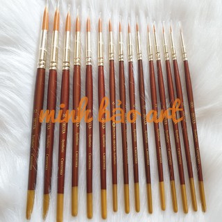 CỌ VẼ MÀU NƯỚC, ACRYLIC SYNTHETIC DECOLA (CỌ NGA)