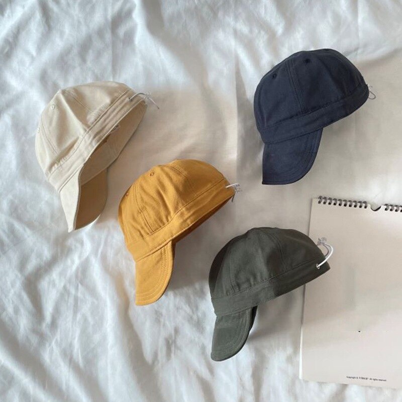 Mũ Beret Mềm Mại Nhiều Màu Xinh Xắn Có Thể Điều Chỉnh Kích Thước Cho Bé