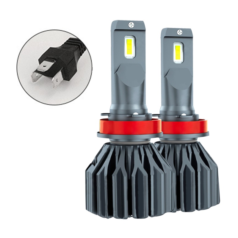 Set 2 Bóng Đèn LED 10000Lm H1 H4 H7 H11 9005 HB3 9006 HB4 Chuyên Dụng