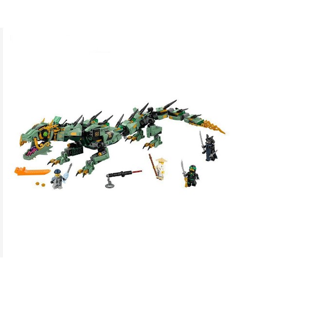 Chuỗi LEGO NINJAGO Lắp ráp xếp hình Lego Ninjago 76053 : Rồng xanh sấm sét huyền thoại của Zane 575 mảnh-Legoxanh