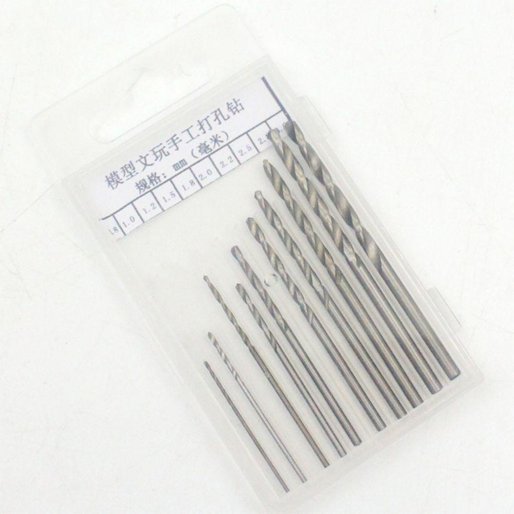 Set 10 Mũi Khoan Gỗ Xoắn Ốc Chất Lượng Cao Bits