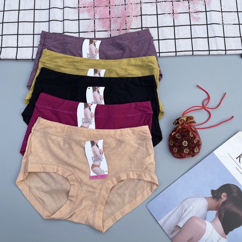 10 quần lót thun lạnh cạp cao chất siêu mát 5093