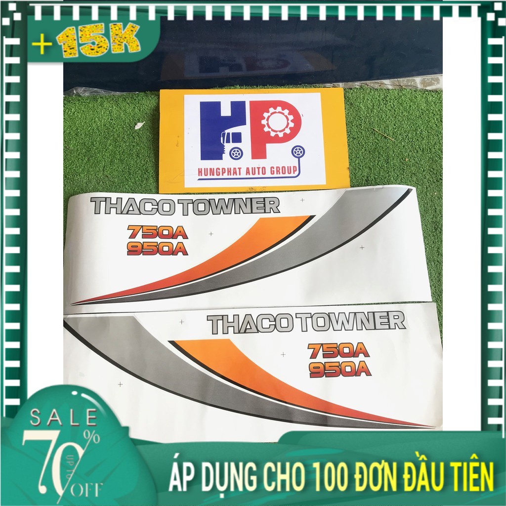 TEM THACO TOWER - DÀNH CHO XE TẢI - TEM CHUẨN HÃNG