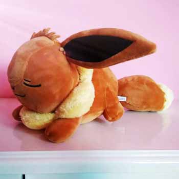 GẤU BÔNG POKEMON EEVEE ( EEVUI) TAI DÀI NGỦ SAY (40 CM)