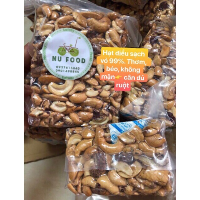 HẠT ĐIỀU VỞ ÍT VỎ BÌNH PHƯỚC SET 500G - BAO NGON, BAO ĐÚNG KG | BigBuy360 - bigbuy360.vn