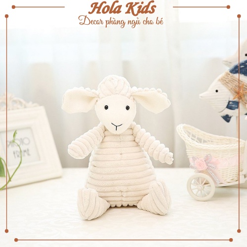 Gấu bông cừu bông đồ chơi cho bé HolaKids Decor