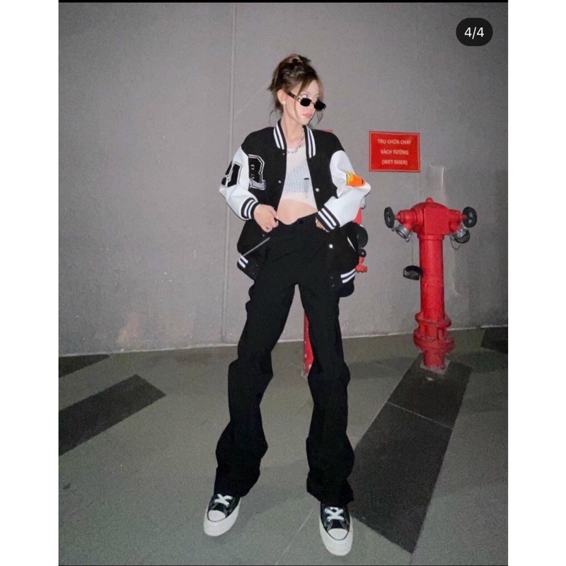 Áo khoác dù bomber nam nữ B.R.O hình thật Ma0160 sumisu shop