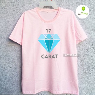 Áo thun Seventeen kim cương Carat