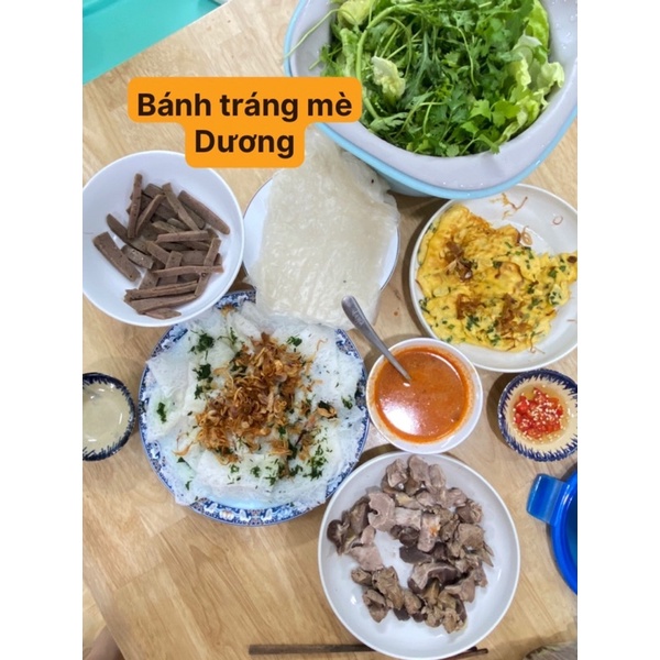 COMBO 2kg bánh tráng mè đen mè vàng nhiều mè Dương ninh thuận - bánh tráng mè loại 1 - đặc sản Phan Rang Ninh Thuận