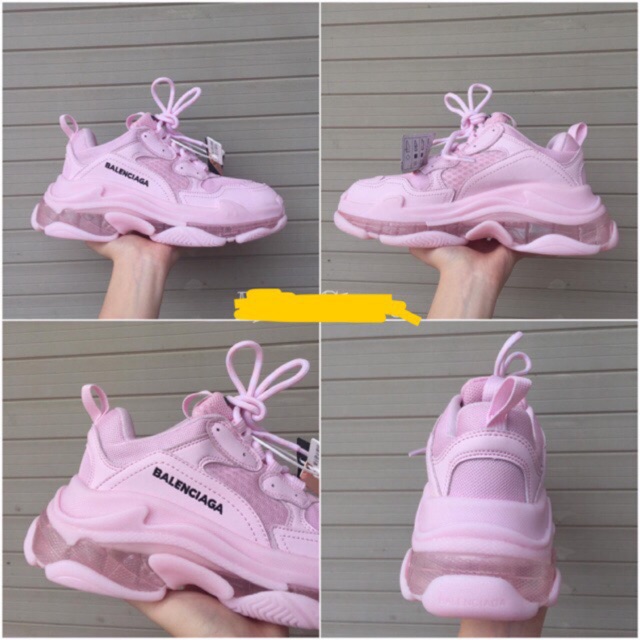 𝐂ự𝐜 𝐑ẻ | Xả Xả| HOT THANH LÝ- Giầy balenciaga hồng nhạt hàng 1:1 ( full box + free ship ) 2020 Có Sẵn : ' 2021 2021