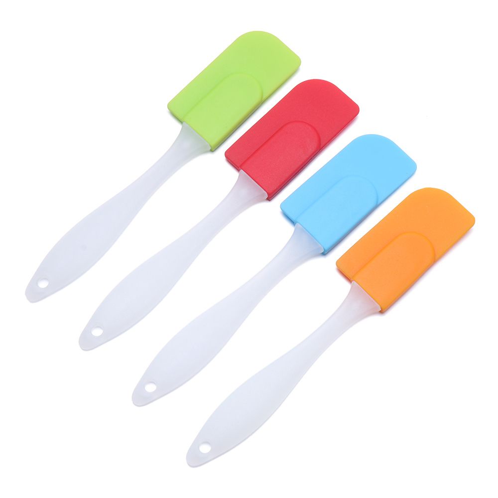 Dụng Cụ Làm Bánh Kem/Bơ Bằng Silicone Nhiều Màu DIY