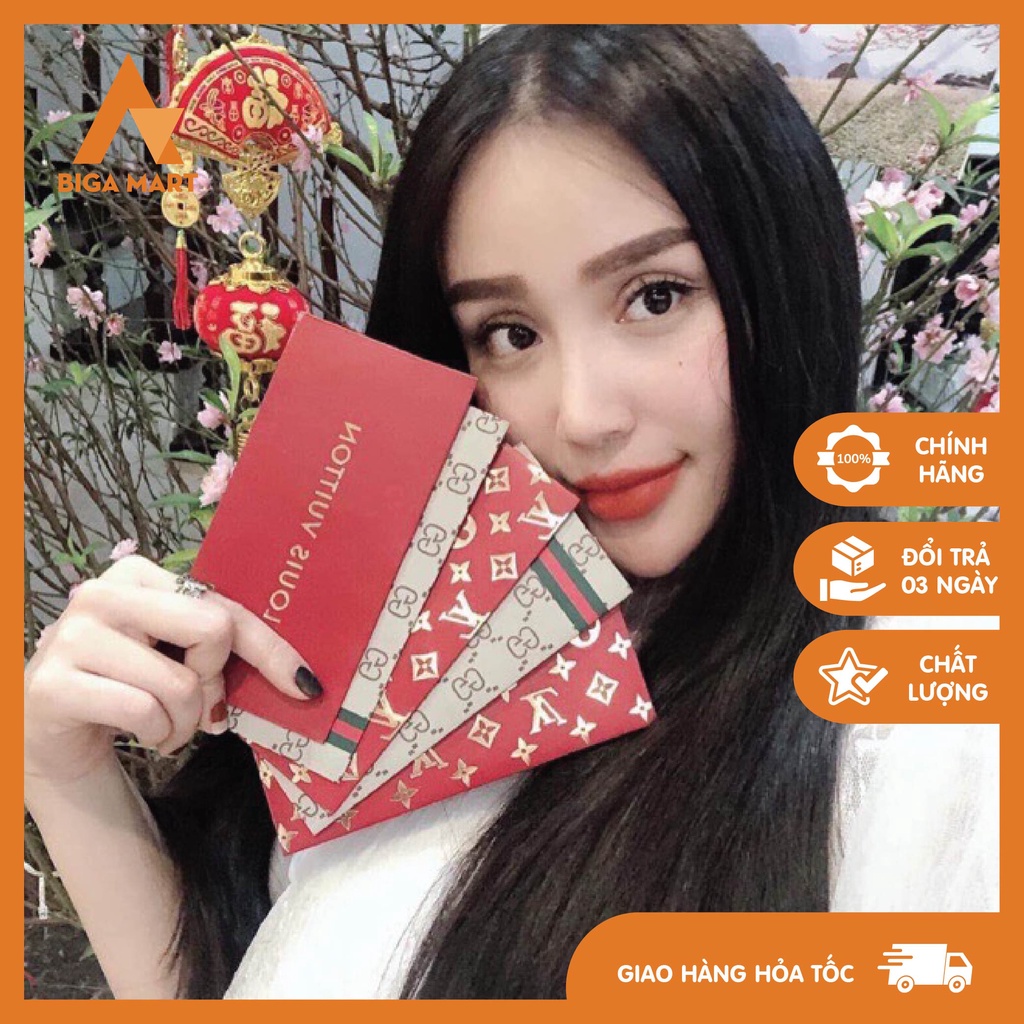 1 Túi Combo 10 lì xì may mắn SANG CHẢNH các thương hiệu nổi tiếng
