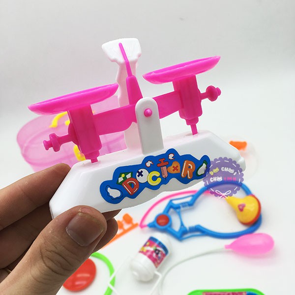 Hộp đồ chơi tập làm bác sĩ 17 món phụ kiện bằng nhựa