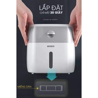 Hộp giấy vệ sinh đa năng Ecoco cao cấp