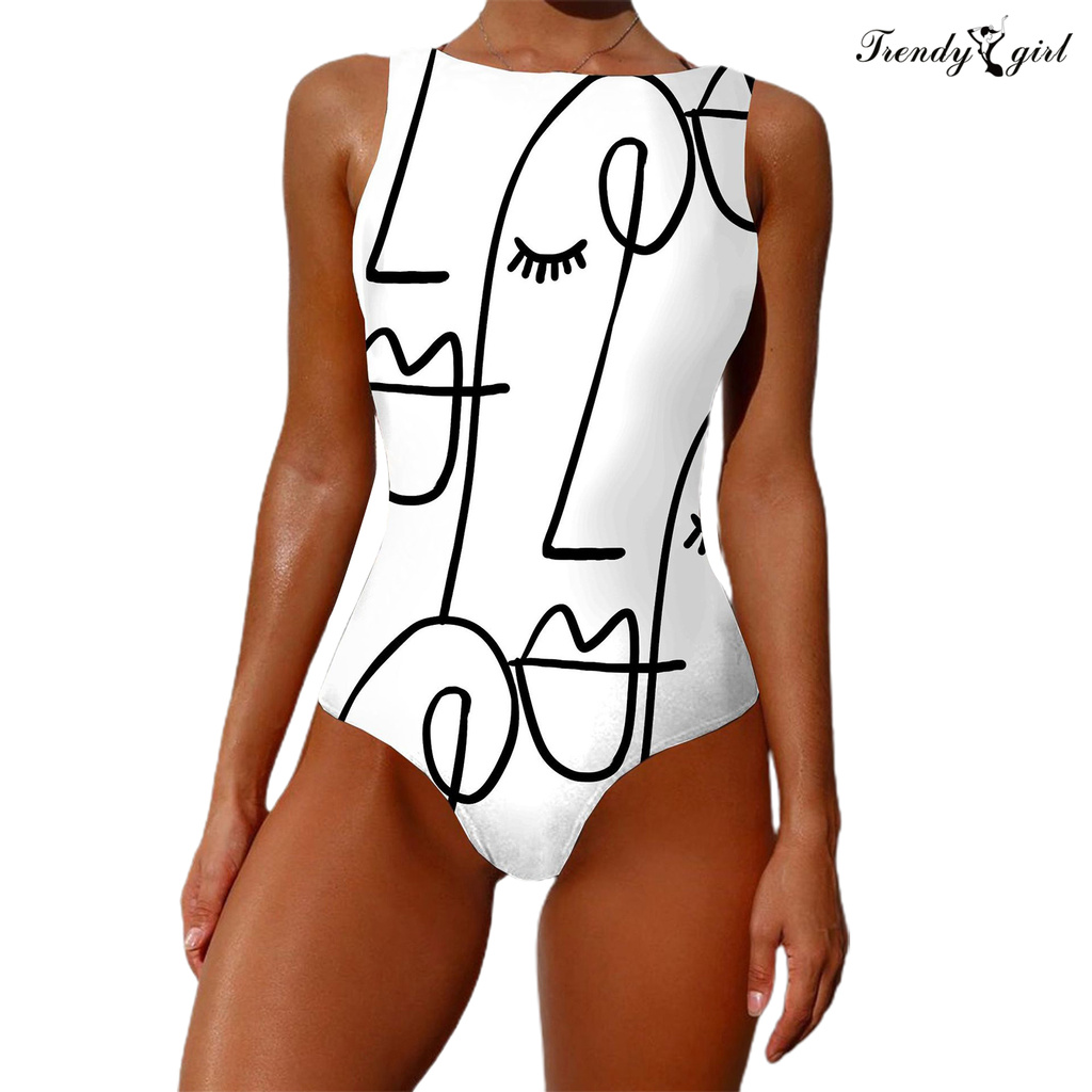 Đồ Tắm Một Mảnh In Họa Tiết Hoạt Hình Quyến Rũ Dành Cho Nữ | BigBuy360 - bigbuy360.vn