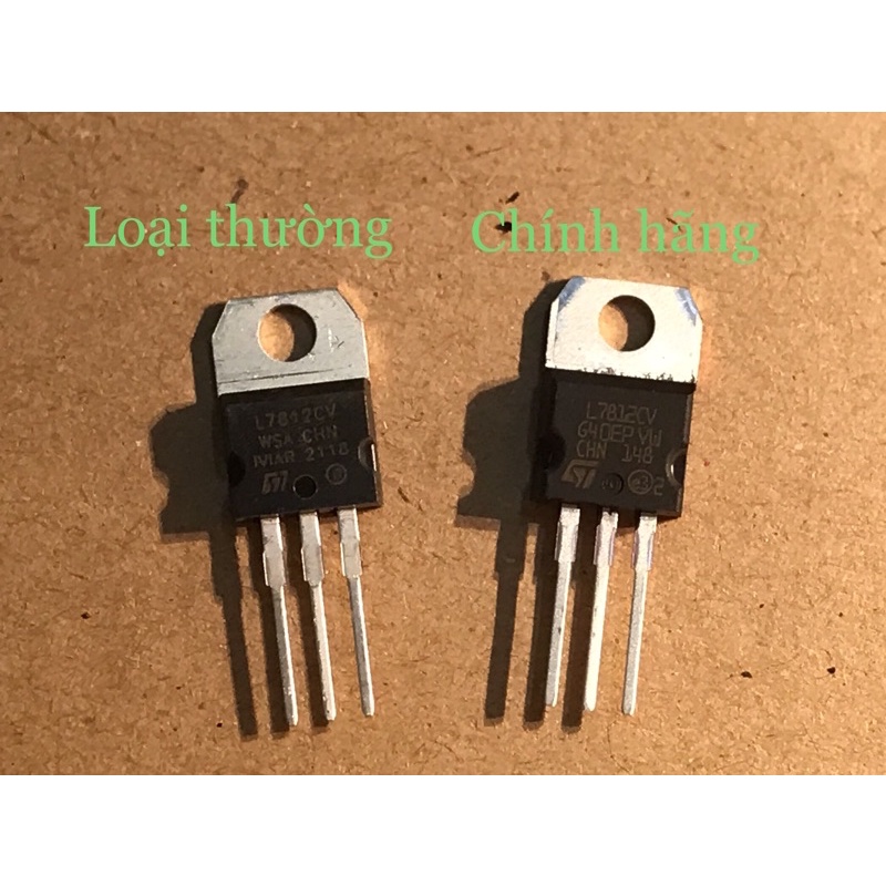 L7812 ic ổn áp 7812 dòng 1.5A 12V transistor hàng mới