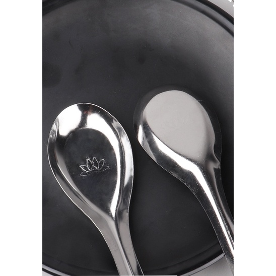 Muỗng canh vuông inox loại dày cao cấp