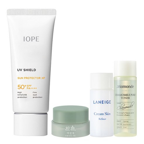 IOPE (Hàng Mới Về) Kem Chống Nắng Bảo Vệ Da Khỏi Tia Uv Spf50 + Pa + + + + 60ml + 3 Loại Lựa Chọn