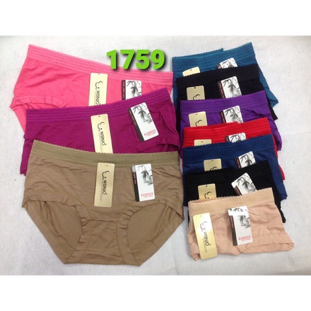 10 Quần lót nữ (1759) cotton hàng Việt Nam cao cấp