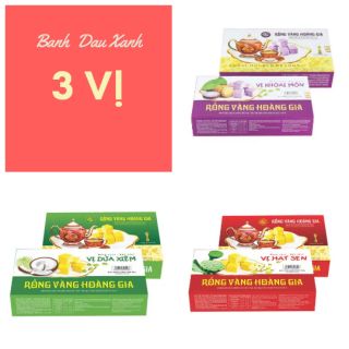 Set 3 vị Bánh đậu xanh Rồng vàng Hoàng gia